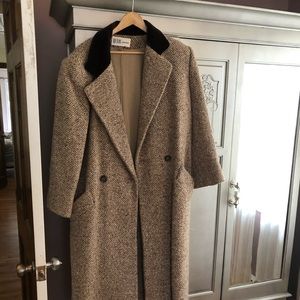 Vintage Bill Blass long dress coat